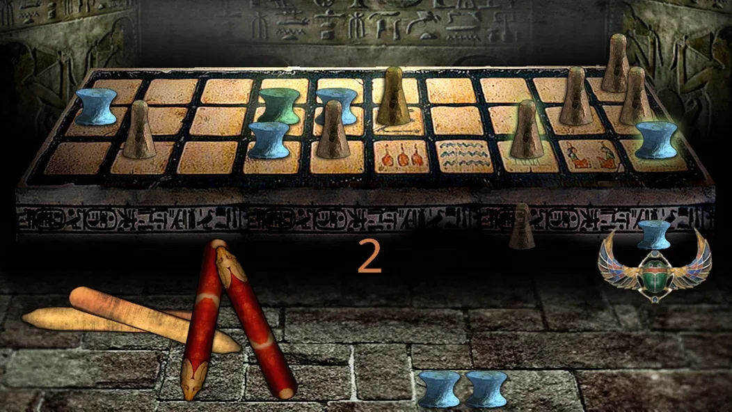 Egyptian Senet (Ancient Egypt)  [МОД Бесконечные монеты] Screenshot 5