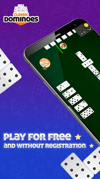 Dominoes Online - Classic Game (Домино Онлайн)  [МОД Бесконечные монеты] Screenshot 2