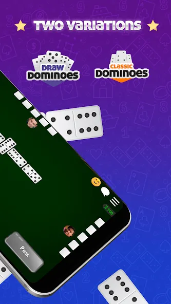 Dominoes Online - Classic Game (Домино Онлайн)  [МОД Бесконечные монеты] Screenshot 3