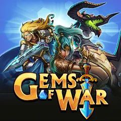 Взлом Gems of War - Match 3 RPG (Гемс оф Вар)  [МОД Бесконечные монеты] - полная версия apk на Андроид