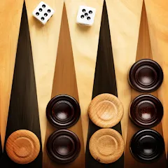 Взломанная Backgammon Live - Online Games (Бэкгаммон Лайв)  [МОД Меню] - полная версия apk на Андроид