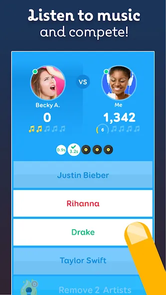 SongPop Classic: Music Trivia (СонгПоп Классик)  [МОД Menu] Screenshot 3