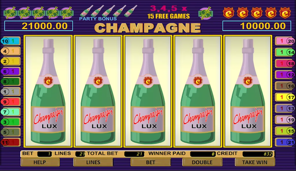 Champagne Slot (Шампанское Слот)  [МОД Много денег] Screenshot 2