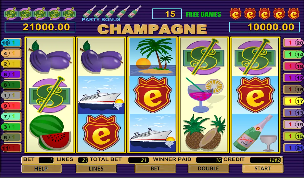 Champagne Slot (Шампанское Слот)  [МОД Много денег] Screenshot 4