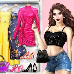 Взломанная Fashion Stylist: Dress Up Game  [МОД Бесконечные монеты] - последняя версия apk на Андроид