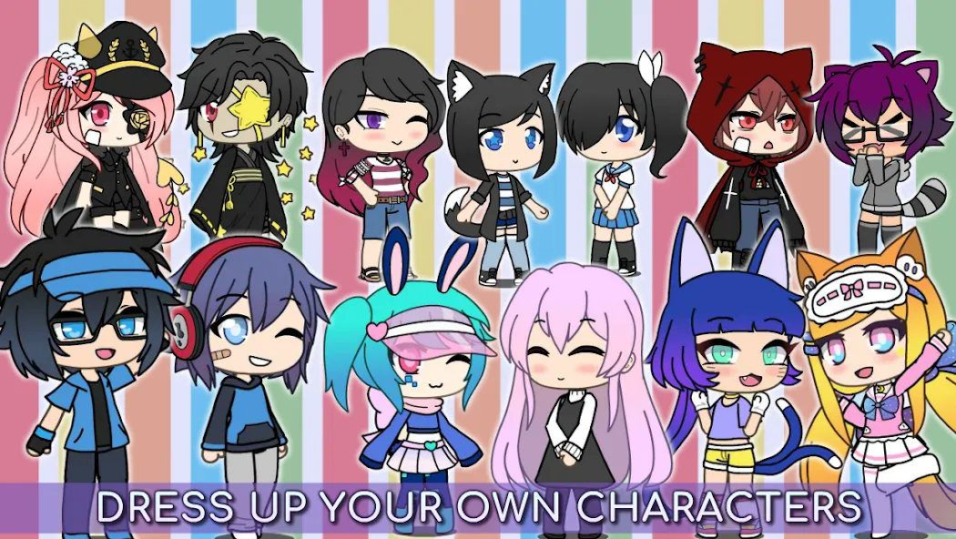 Gacha Life (Гача Лайф)  [МОД Много монет] Screenshot 3