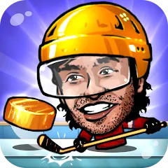 Взломанная Puppet Hockey: Pond Head  [МОД Unlimited Money] - стабильная версия apk на Андроид