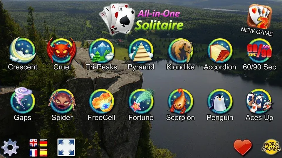 All-in-One Solitaire  [МОД Menu] Screenshot 1