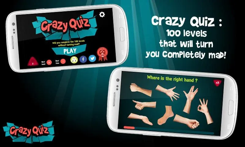 Crazy Quiz (Крэйзи Квиз)  [МОД Все открыто] Screenshot 1