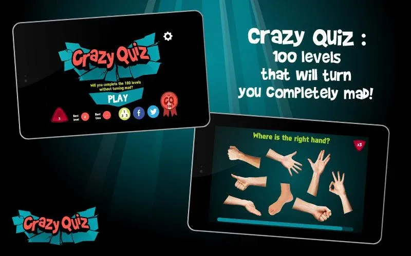 Crazy Quiz (Крэйзи Квиз)  [МОД Все открыто] Screenshot 5