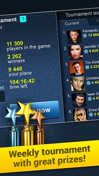 Poker Arena: texas holdem game (Покер Арена)  [МОД Menu] Screenshot 3