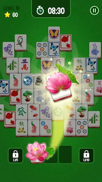 Mahjong 3D Matching Puzzle (Маджонг 3D Головоломка на совпадение)  [МОД Mega Pack] Screenshot 2