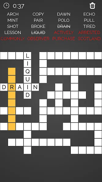 Crossword : Word Fill  [МОД Бесконечные деньги] Screenshot 4