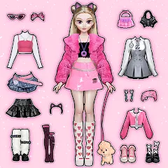 Скачать взломанную Doll Makeover: dress up games (Долл Мейковер)  [МОД Mega Pack] - полная версия apk на Андроид