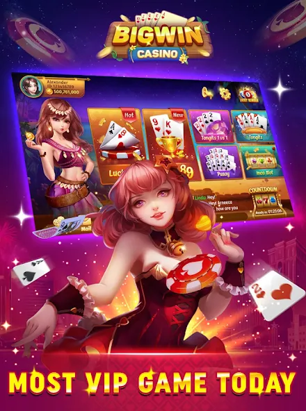 Bigwin - Slot Casino Online (Бигвин)  [МОД Mega Pack] Screenshot 2