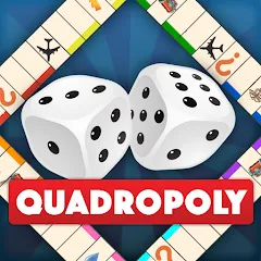 Скачать взлом Quadropoly - Classic Business  [МОД Бесконечные деньги] - стабильная версия apk на Андроид