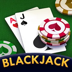 Скачать взлом Blackjack 21: online casino (Блэкджек 21)  [МОД Все открыто] - полная версия apk на Андроид