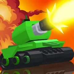 Взлом Super Tank Hero (Танковые сражения )  [МОД Много денег] - стабильная версия apk на Андроид