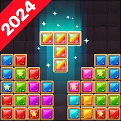 Взломанная Block Puzzle: Diamond Star  [МОД Меню] - последняя версия apk на Андроид