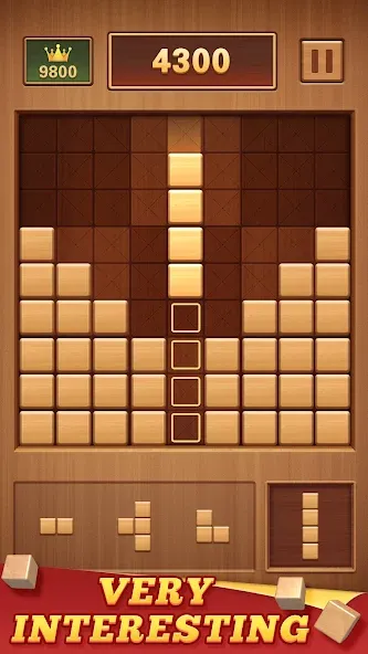 Wood Block 99 - Sudoku Puzzle (Вуд Блок 99)  [МОД Много монет] Screenshot 1