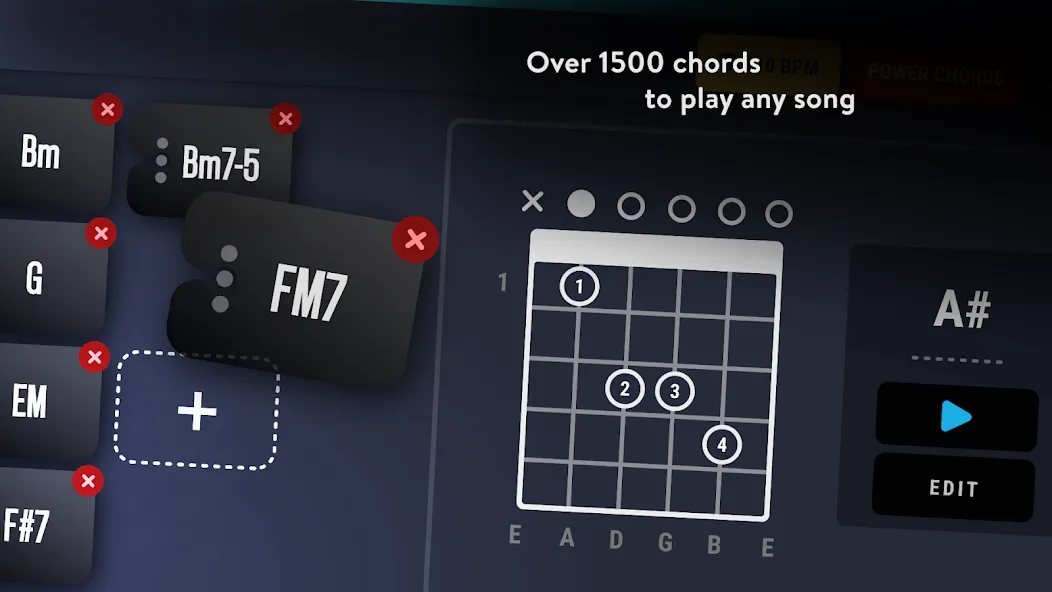 Real Guitar: lessons & chords (Реал Гитар)  [МОД Много денег] Screenshot 4