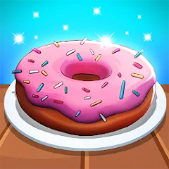 Взломанная Boston Donut Truck: Food Game (Бостонский Донат Трак)  [МОД Много монет] - полная версия apk на Андроид