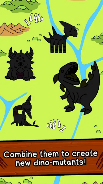 Dino Evolution: Dinosaur Game (Дино Эволюшн)  [МОД Бесконечные деньги] Screenshot 3