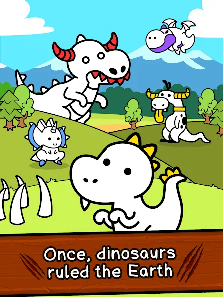 Dino Evolution: Dinosaur Game (Дино Эволюшн)  [МОД Бесконечные деньги] Screenshot 5