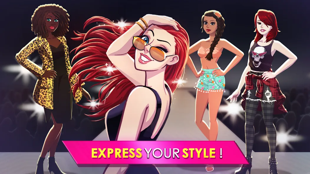 Fashion Fever: Dress Up Game (Фэшн Фивер)  [МОД Mega Pack] Screenshot 1