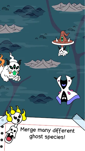 Ghost Evolution: Merge Spirits (Гост Эволюшн)  [МОД Много денег] Screenshot 3