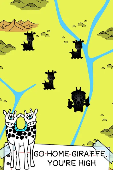 Giraffe Evolution: Idle Game (Жираф Эволюция)  [МОД Все открыто] Screenshot 3