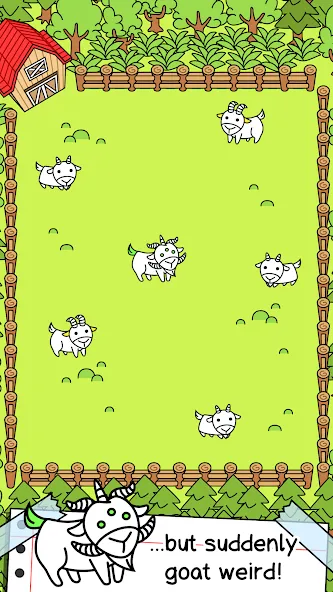 Goat Evolution: Animal Merge (Гоат Эволюшн)  [МОД Меню] Screenshot 2