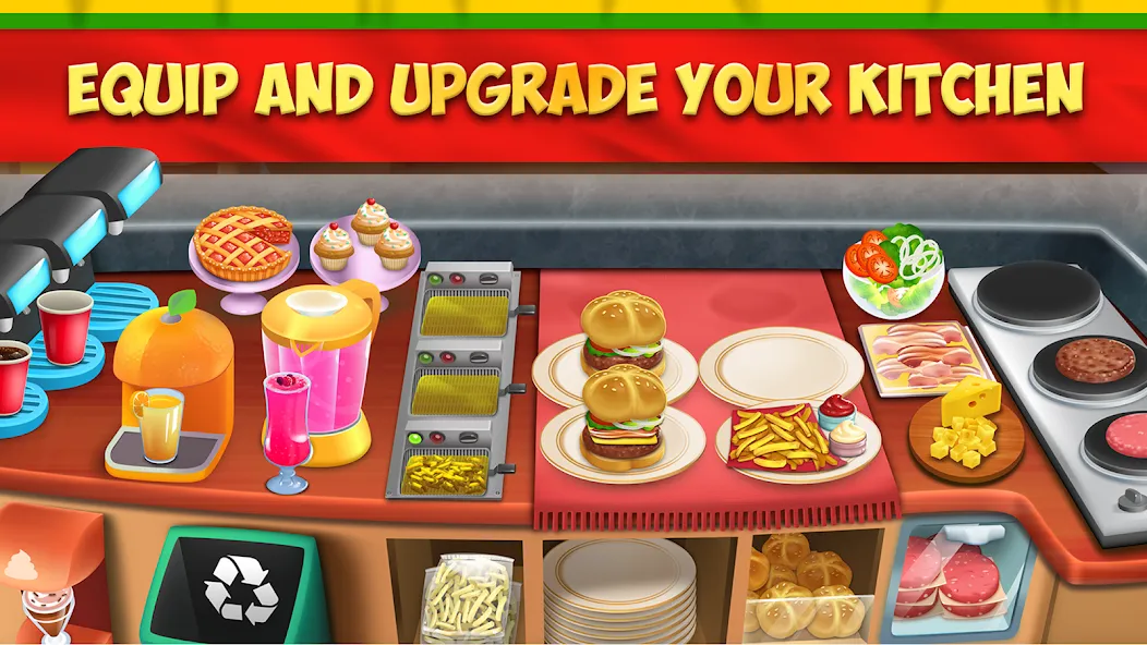 My Burger Shop 2: Food Game (Мой Бургер Шоп 2)  [МОД Unlimited Money] Screenshot 4