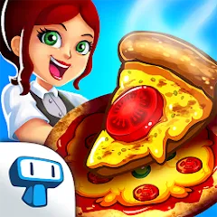 Взломанная My Pizza Shop: Management Game  [МОД Много денег] - полная версия apk на Андроид