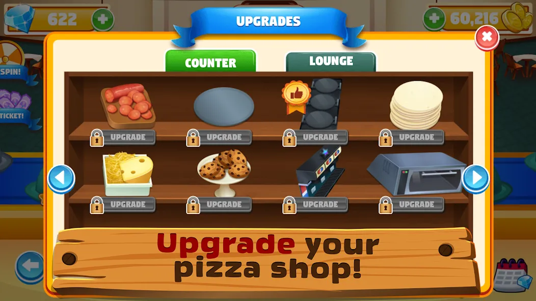 My Pizza Shop 2: Food Games (Мой Пиццерия 2)  [МОД Много денег] Screenshot 3