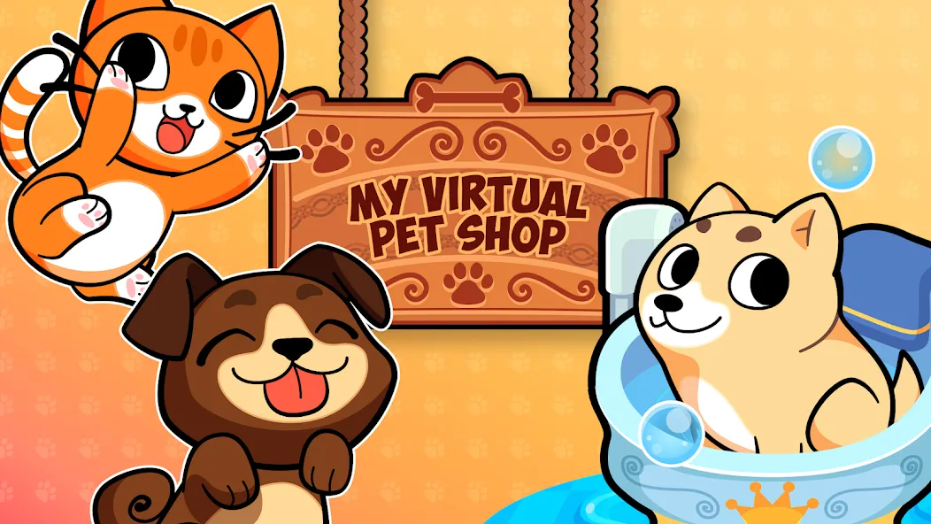 My Virtual Pet Shop: Animals (Мой Виртуальный Зоомагазин)  [МОД Бесконечные деньги] Screenshot 5