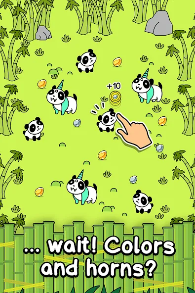 Panda Evolution: Idle Clicker (Панда Эволюция)  [МОД Меню] Screenshot 2