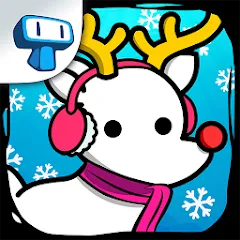 Скачать взломанную Reindeer Evolution: Idle Game (Рейндир Эволюция)  [МОД Бесконечные монеты] - полная версия apk на Андроид