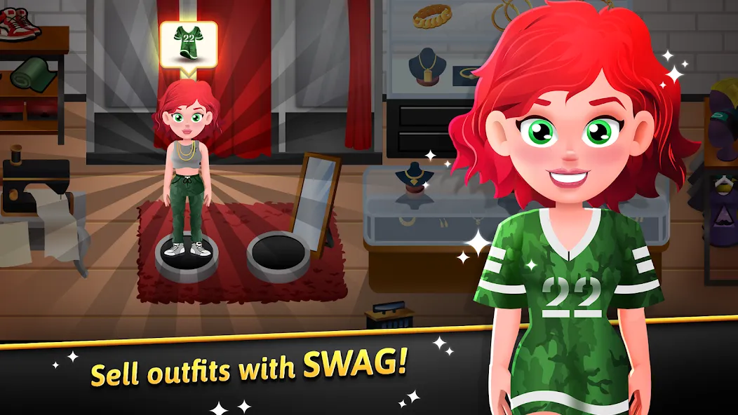 Hip Hop Salon Dash Beauty Game (Хипхоп салон Дэш красивая игра)  [МОД Бесконечные деньги] Screenshot 3