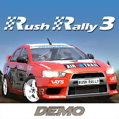 Взломанная Rush Rally 3 Demo (Раш Ралли 3 Демо)  [МОД Много монет] - стабильная версия apk на Андроид