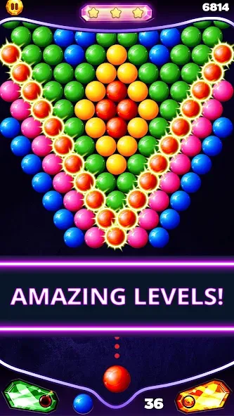 Bubble Shooter Classic (Бабл Шутер Классик)  [МОД Все открыто] Screenshot 3