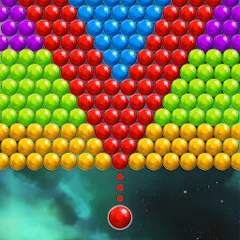 Скачать взломанную Bubble Shooter Space (Бубль шутер спейс)  [МОД Unlocked] - полная версия apk на Андроид