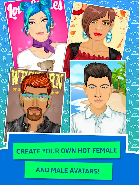 Avatar Creator App (Аватар Создатель)  [МОД Unlimited Money] Screenshot 1