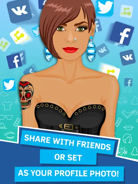 Avatar Creator App (Аватар Создатель)  [МОД Unlimited Money] Screenshot 5