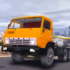 Скачать взлом KAMAZ: Ultimate Russian Truck  [МОД Mega Pack] - стабильная версия apk на Андроид