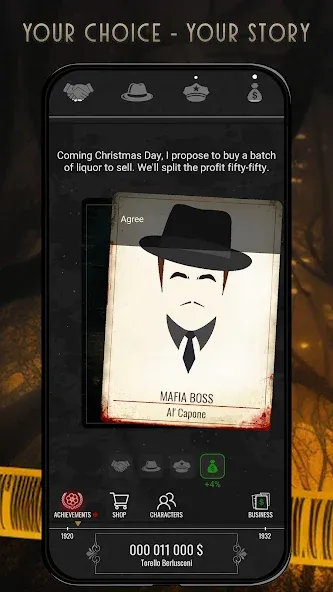 Mafia History (Зэ Хистори оф зэ Мафиа)  [МОД Много денег] Screenshot 1