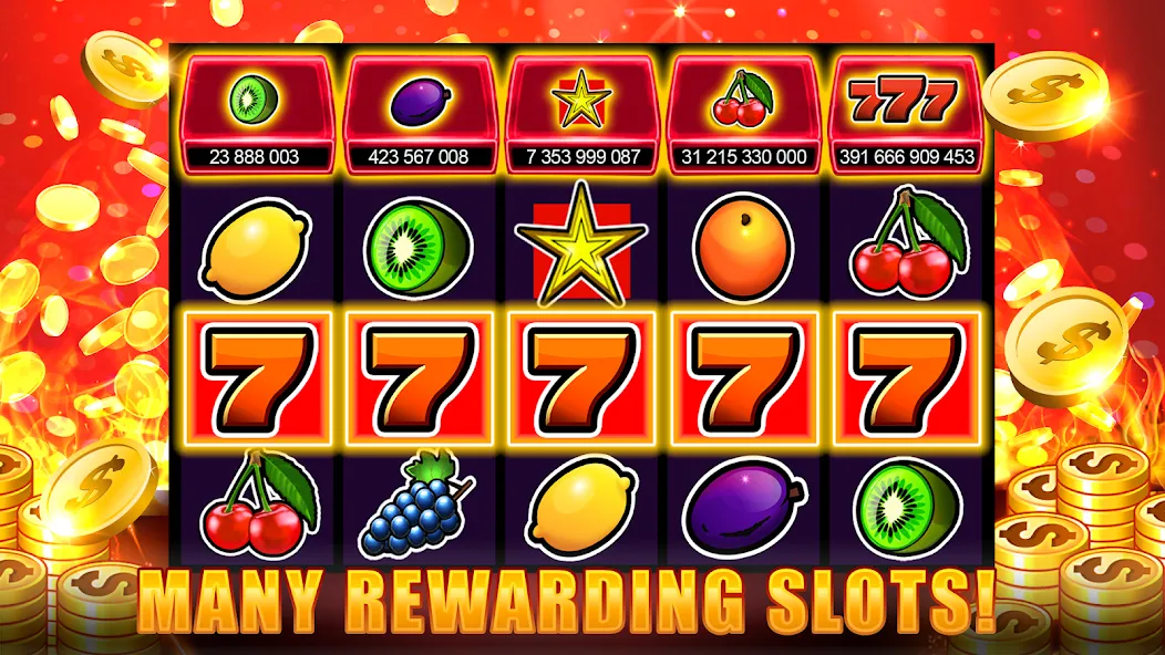 Slots 777 - Slot Machine Games  [МОД Все открыто] Screenshot 4