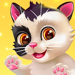 Скачать взломанную My Cat - Virtual pet simulator (Мой кот)  [МОД Все открыто] - полная версия apk на Андроид