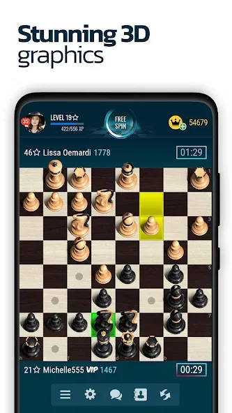 Chess Online  [МОД Unlocked] Screenshot 1