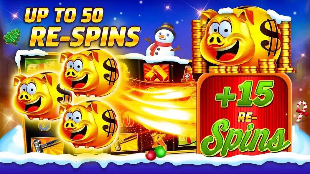 Clubillion Vegas Casino Slots (Клабиллион Вегас Казино Слотс)  [МОД Menu] Screenshot 4